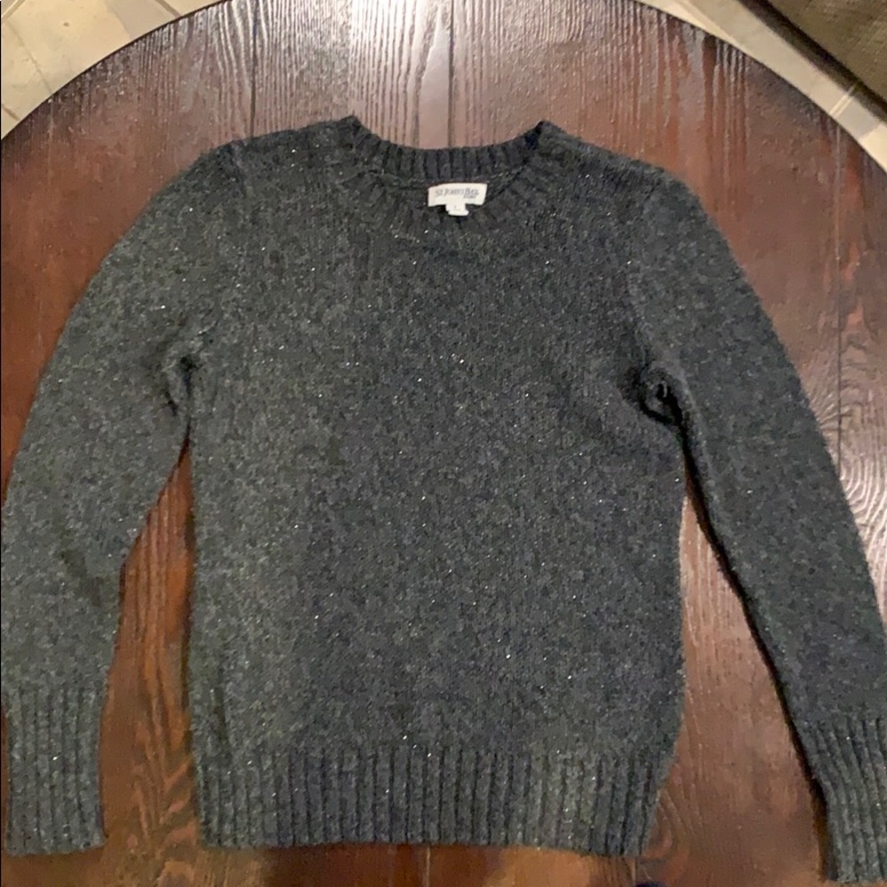 A nice gray knit sweater